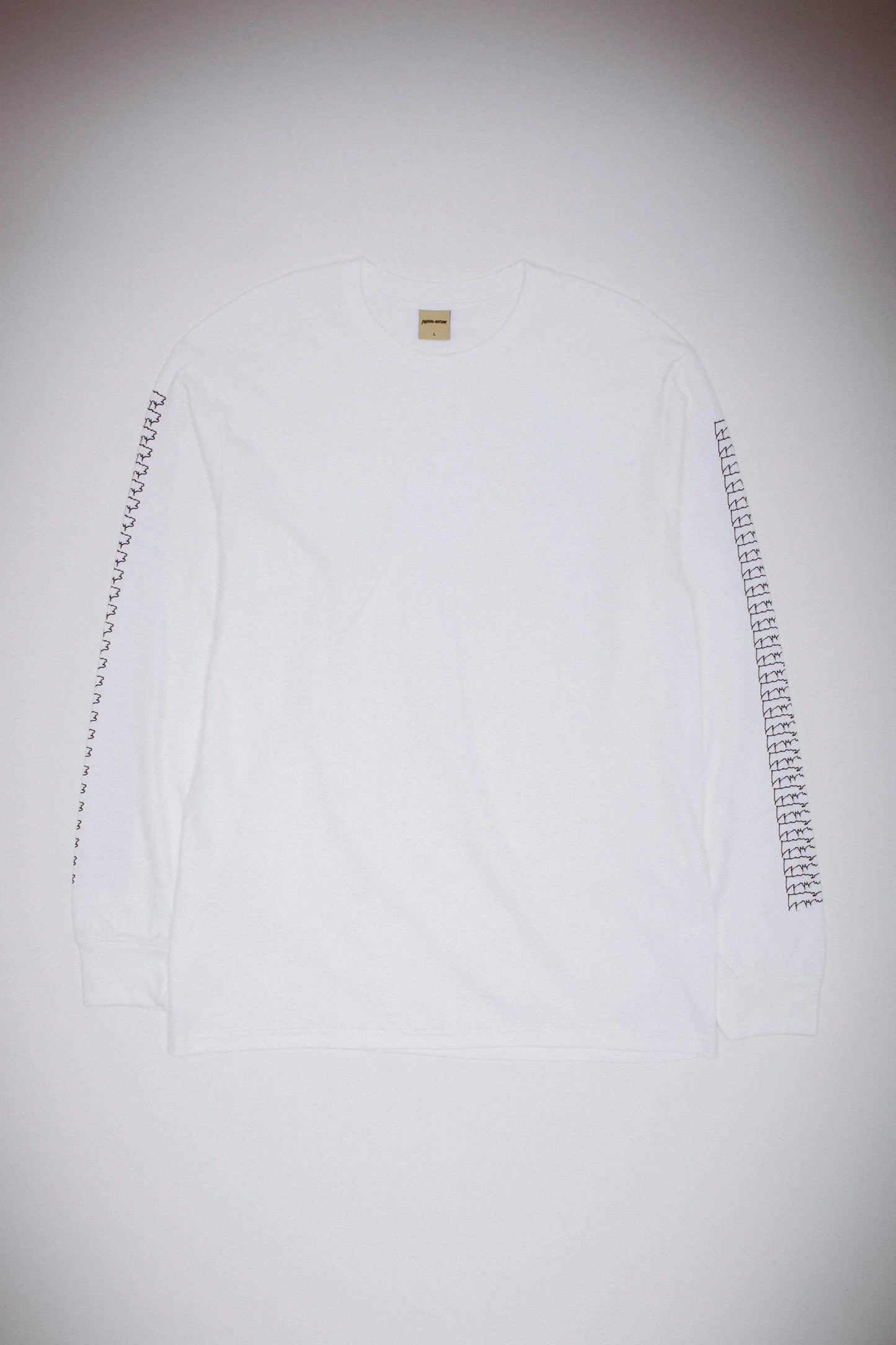 FULL DRIP L/S TEE (WHITE)