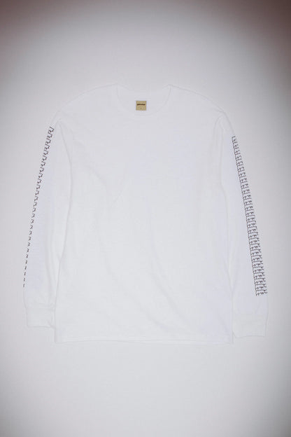 FULL DRIP L/S TEE (WHITE)