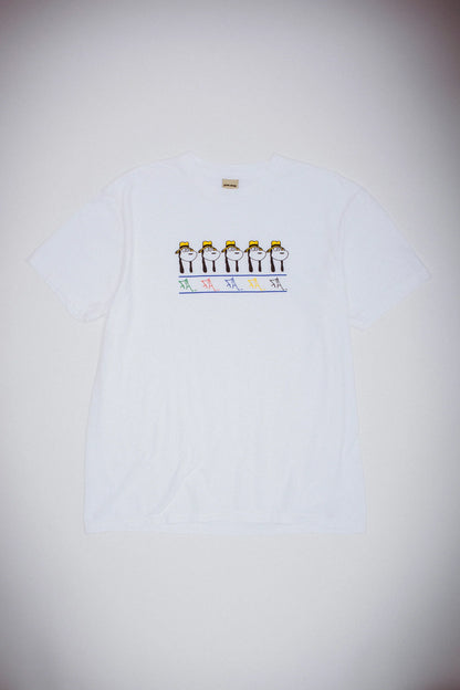 SPIKE REPEAT S/S TEE (WHITE)