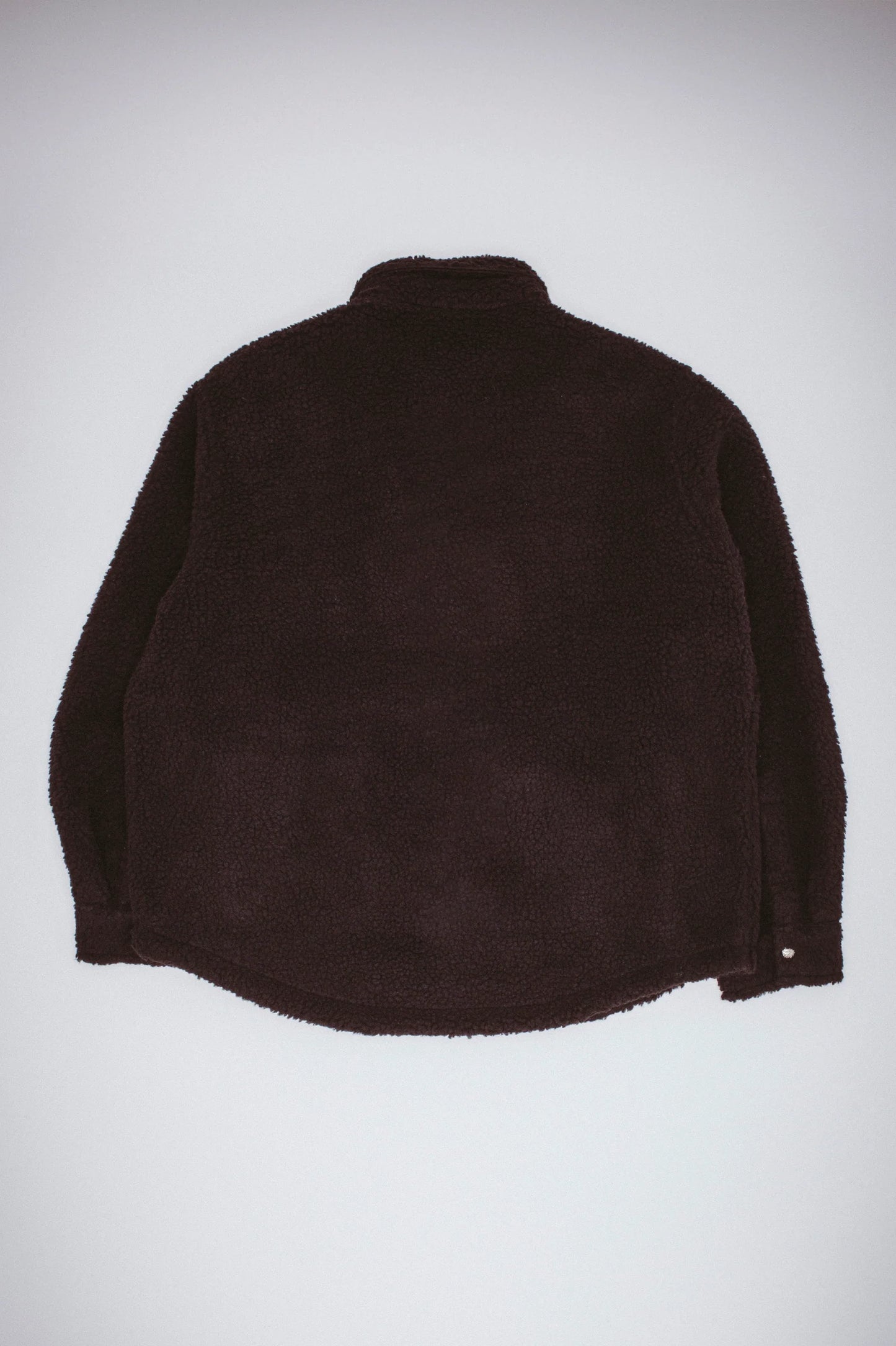 PILE FLEECE OVERSHIRT(BLACK)
