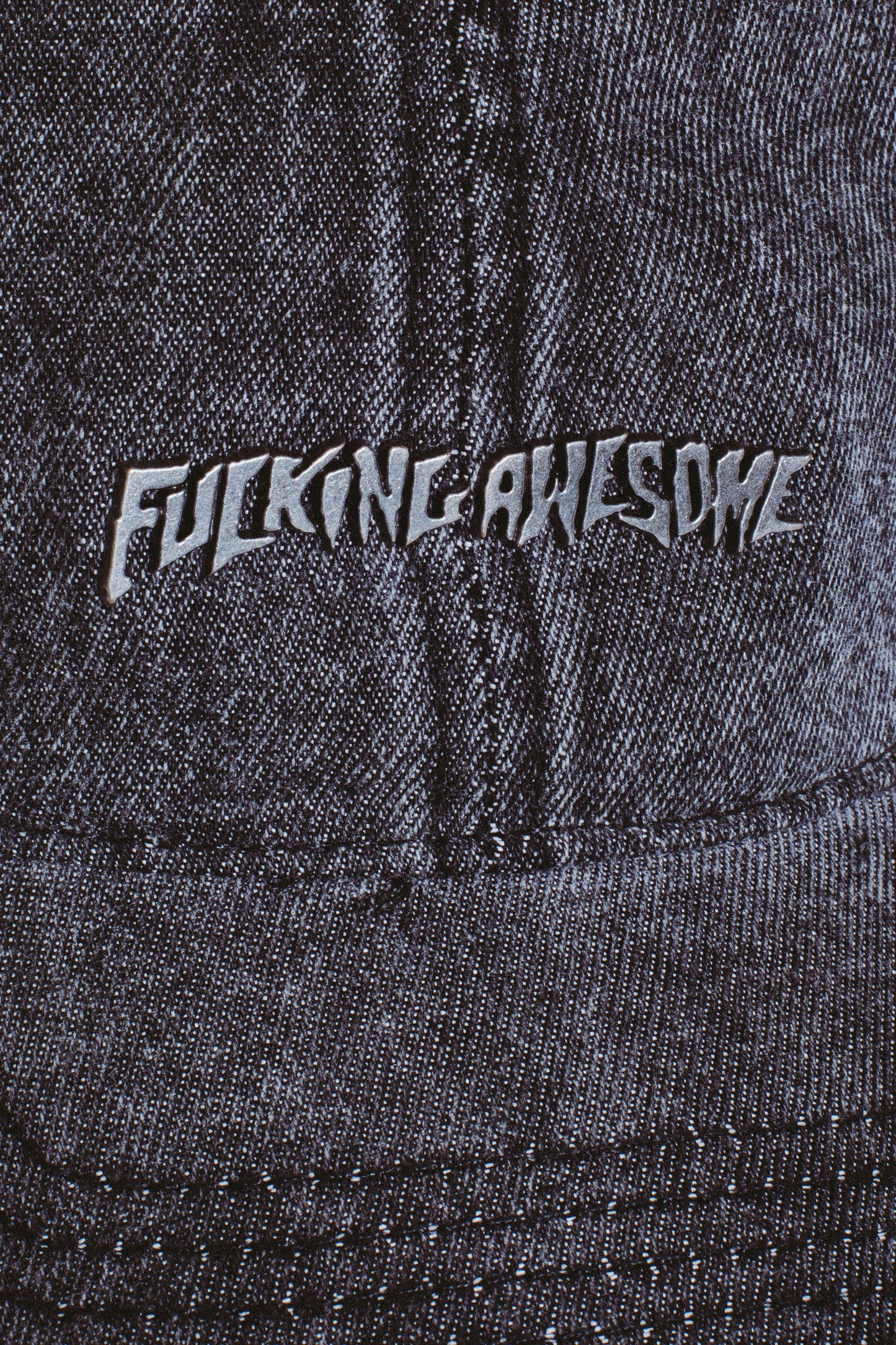METAL STAMPS LOGO 6P HAT(BLACK)