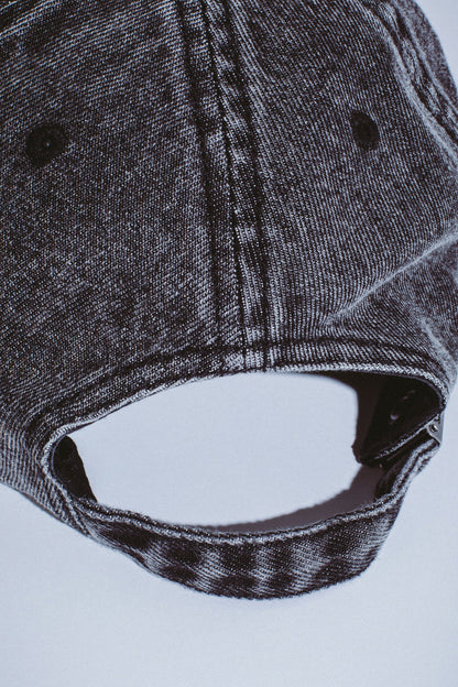 METAL STAMPS LOGO 6P HAT(BLACK)