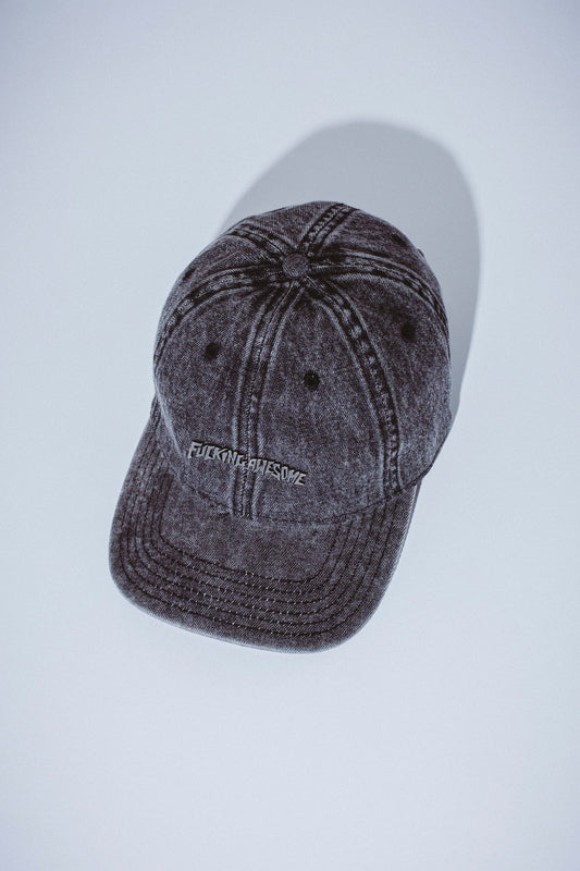 METAL STAMPS LOGO 6P HAT(BLACK)