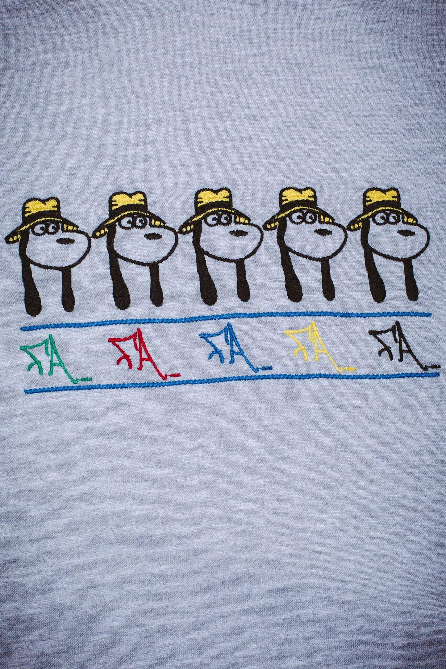 Spike Repeat Embroidered Hoodie