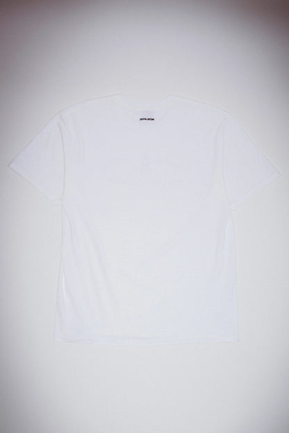 FUCK THE WORLD SHORT SLIEEVE TEE (WHITE)