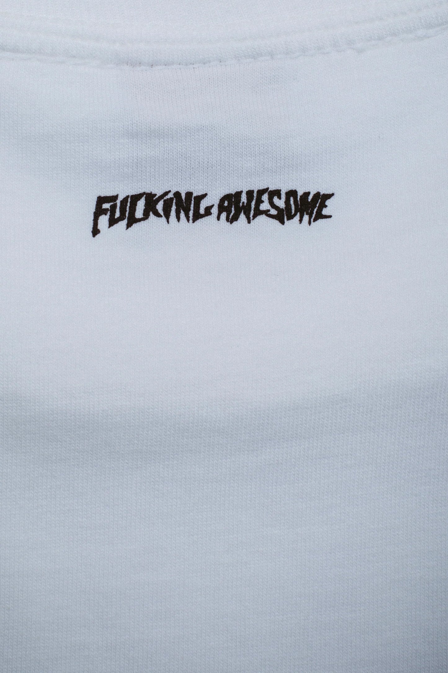 FUCK THE WORLD SHORT SLIEEVE TEE (WHITE)