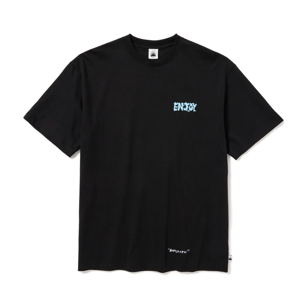 Enjoy E Again Short Sleeve Tee (BLACK)