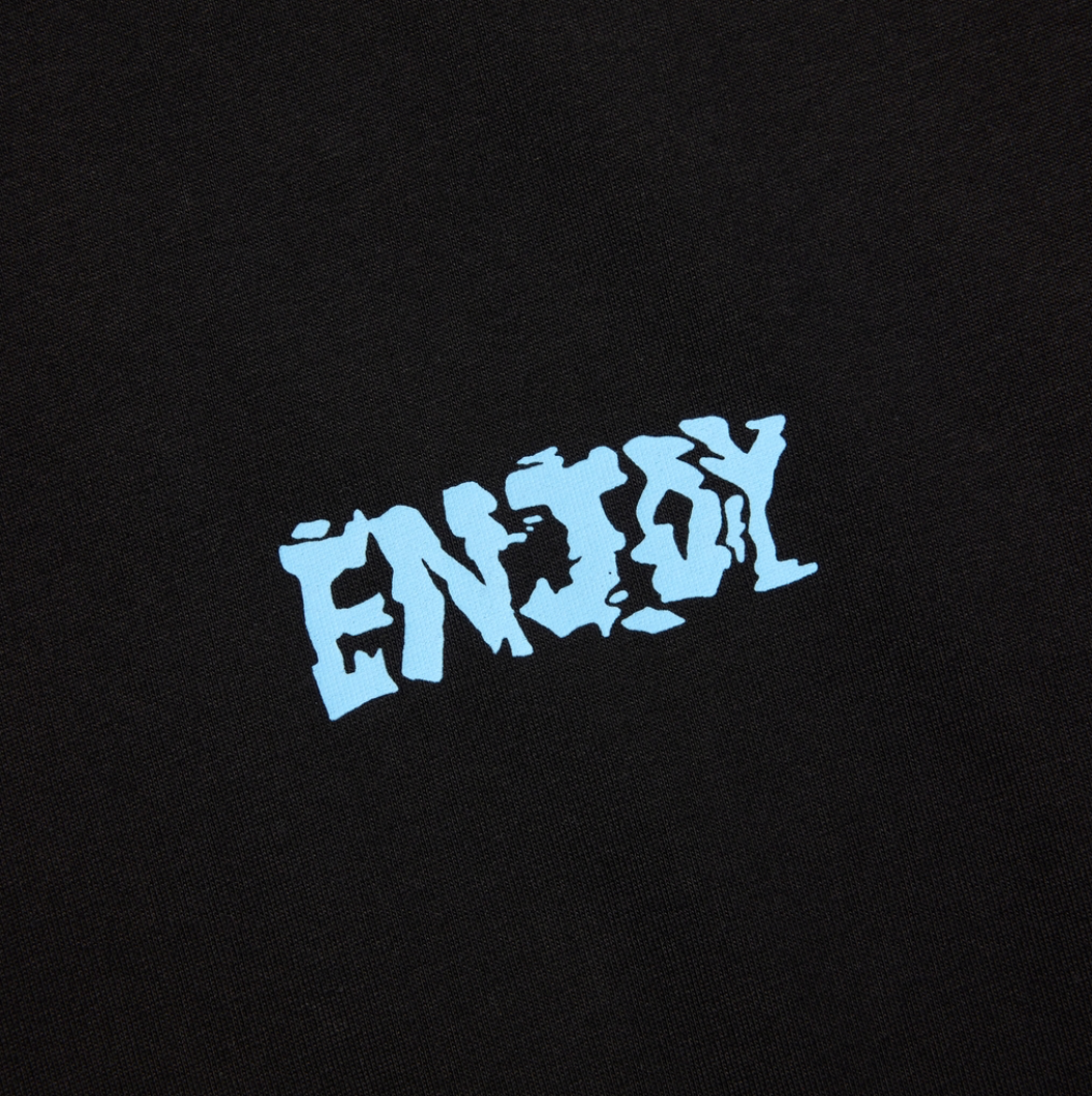Enjoy E Again Short Sleeve Tee (BLACK)