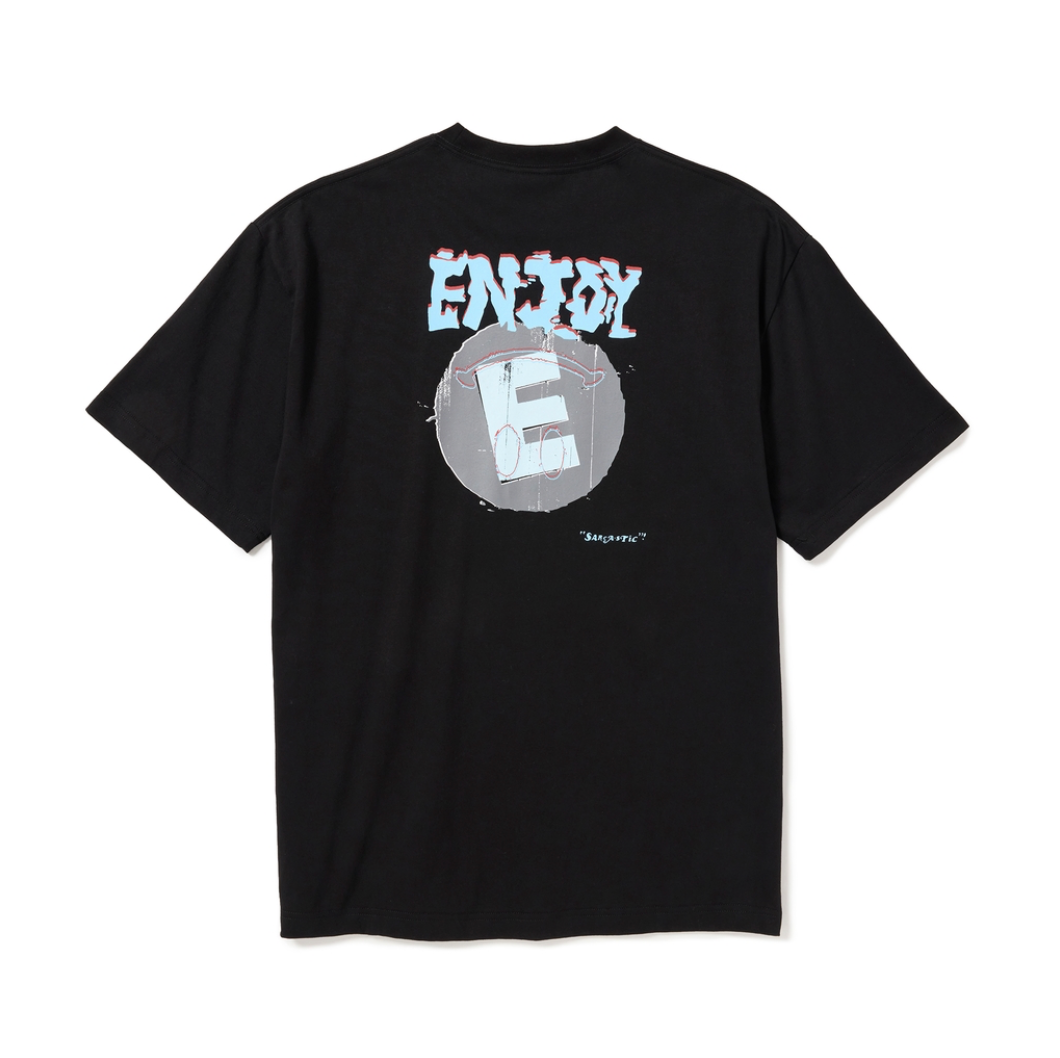 Enjoy E Again Short Sleeve Tee (BLACK)