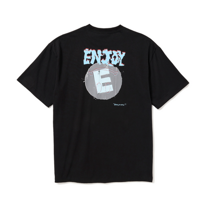 Enjoy E Again Short Sleeve Tee (BLACK)