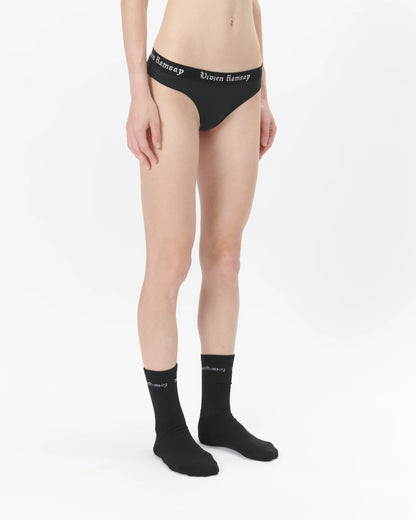 THONG BLACK (3 Pack)