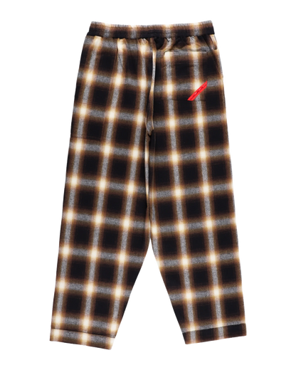 NIGHT PANTS HOMBRE PLAID (BROWN)