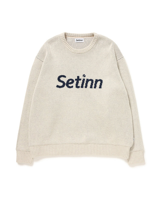 SETINN JACQUARD KNIT (NATURAL)