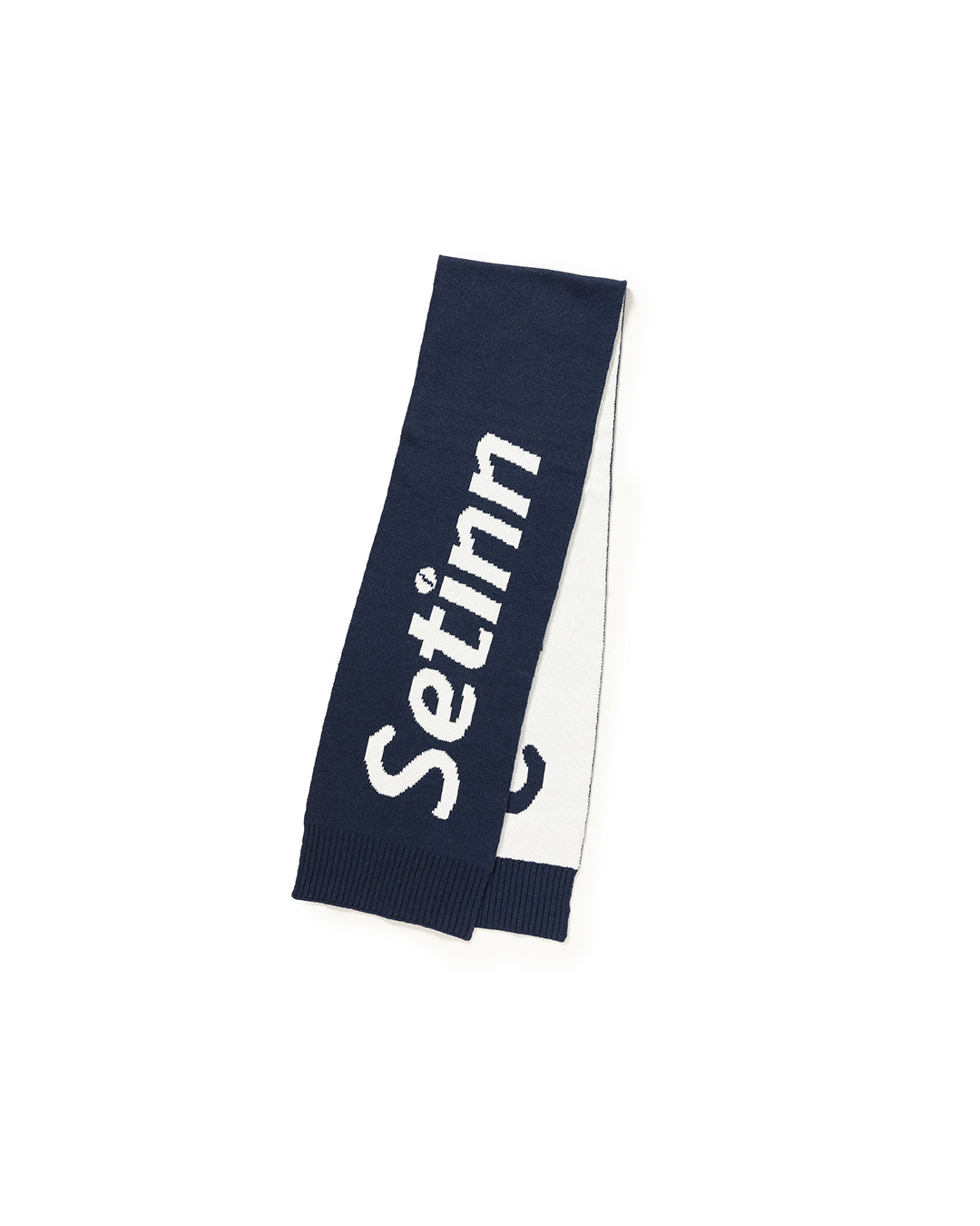 SETINN JACQUARD MUFFLER (NAVY)