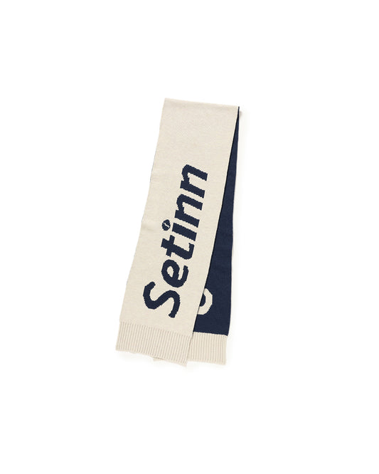 SETINN JACQUARD MUFFLER (NATURAL)