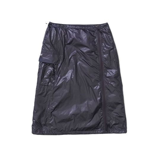 NYLON PUFFER SKIRT(PURPLE)