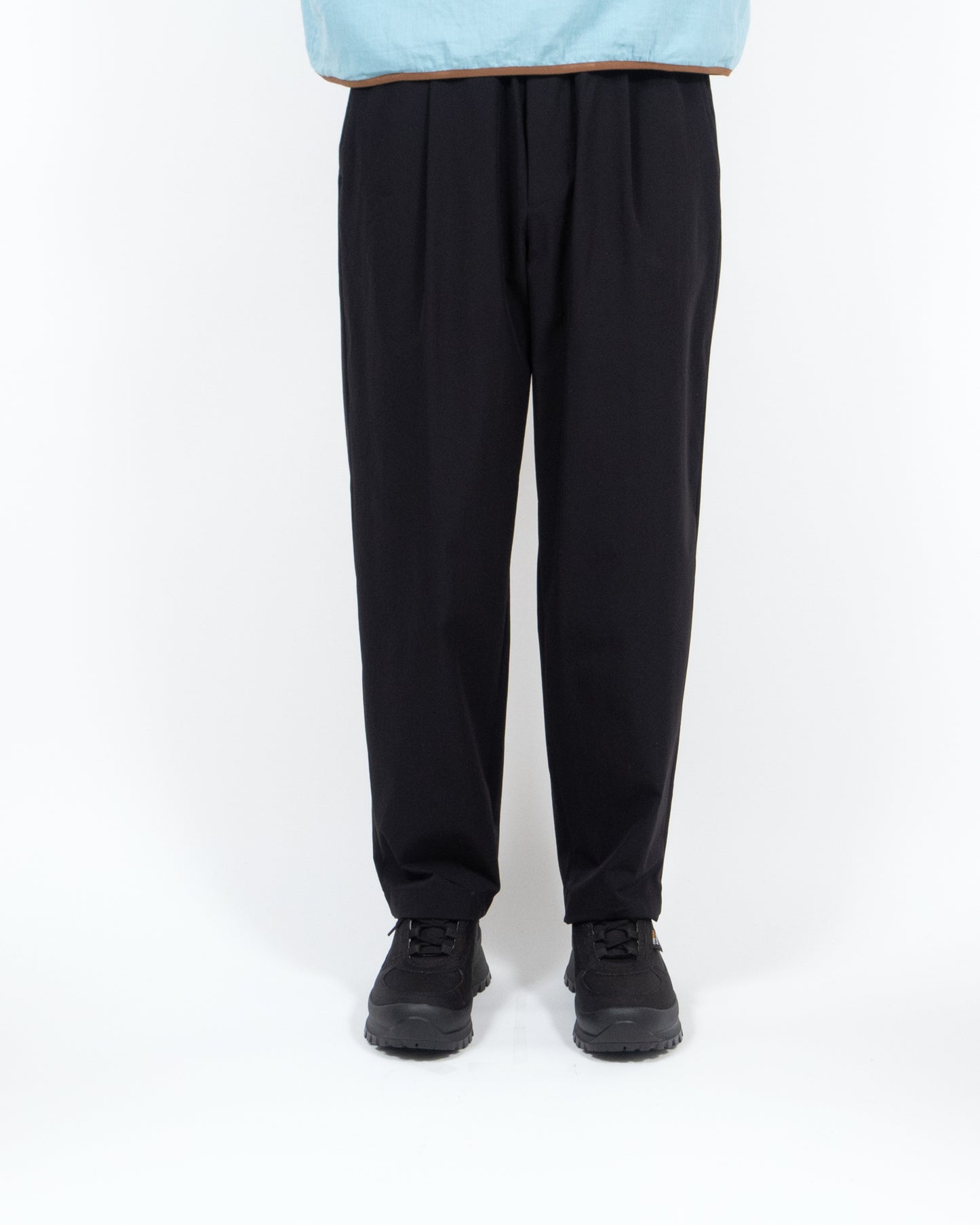 STRETCHY TROUSERS C:BLACK