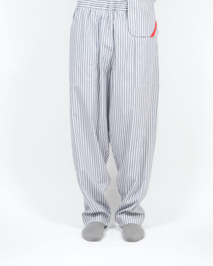 NIGHT PANTS STRIPE GREY