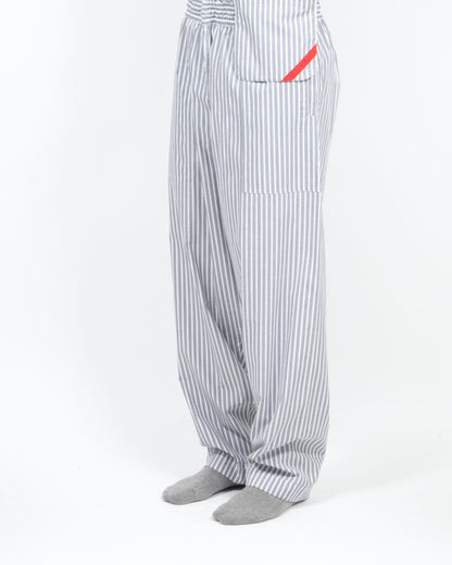 NIGHT PANTS STRIPE GREY