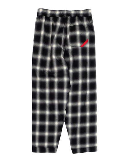 NIGHT PANTS OMBRE BLACK PLAID