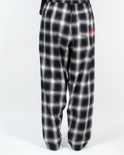 NIGHT PANTS OMBRE BLACK PLAID