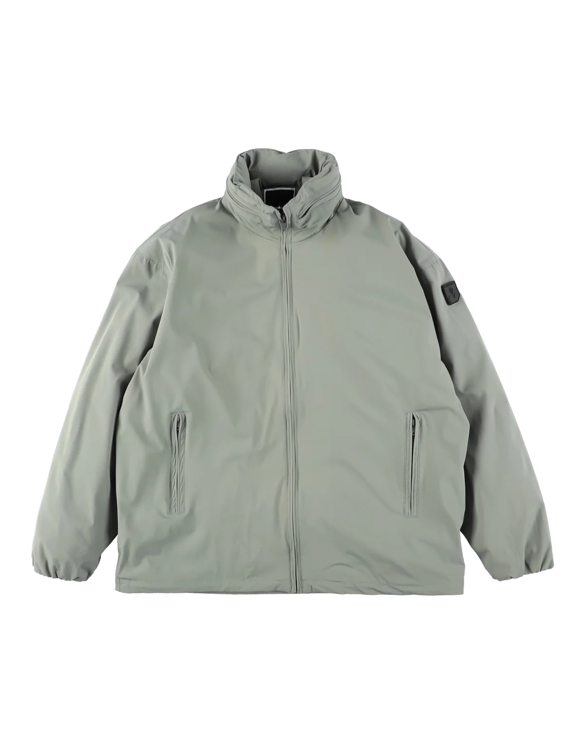 CUSHY FLEECE COLLAR JACKET(GREY)