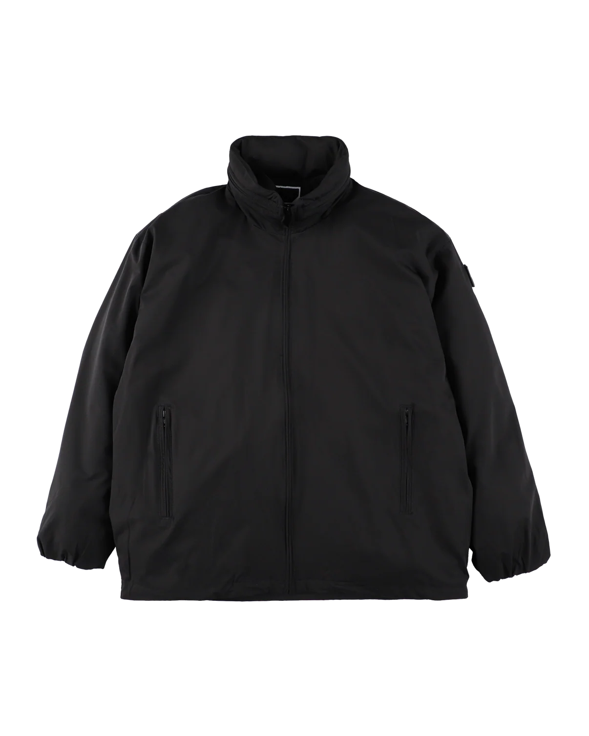 CUSHY FLEECE COLLAR JACKET(BLACK)