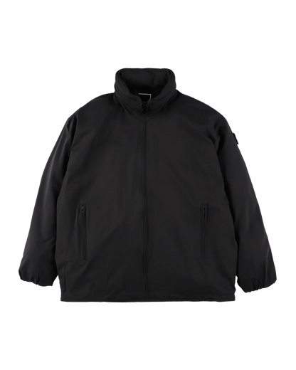 CUSHY FLEECE COLLAR JACKET(BLACK)