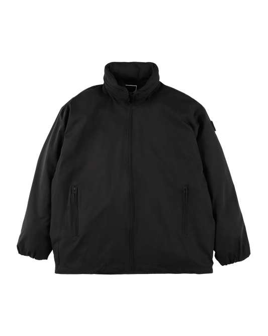 CUSHY FLEECE COLLAR JACKET(BLACK)