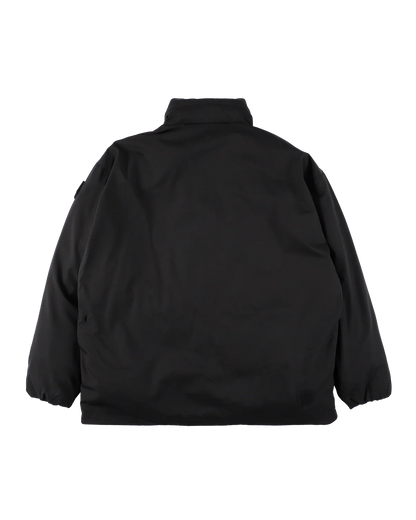CUSHY FLEECE COLLAR JACKET(BLACK)