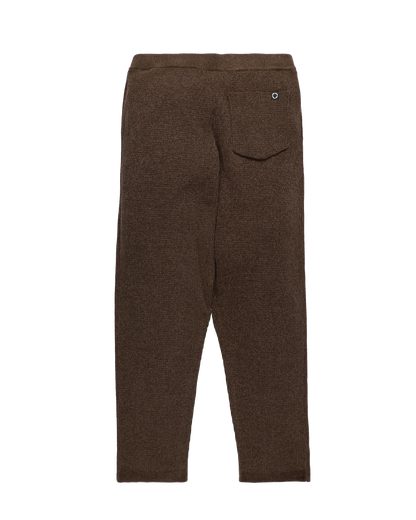 CORDY KNIT PANTS (BROWN)
