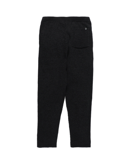 CORDY KNIT PANTS (BLACK)