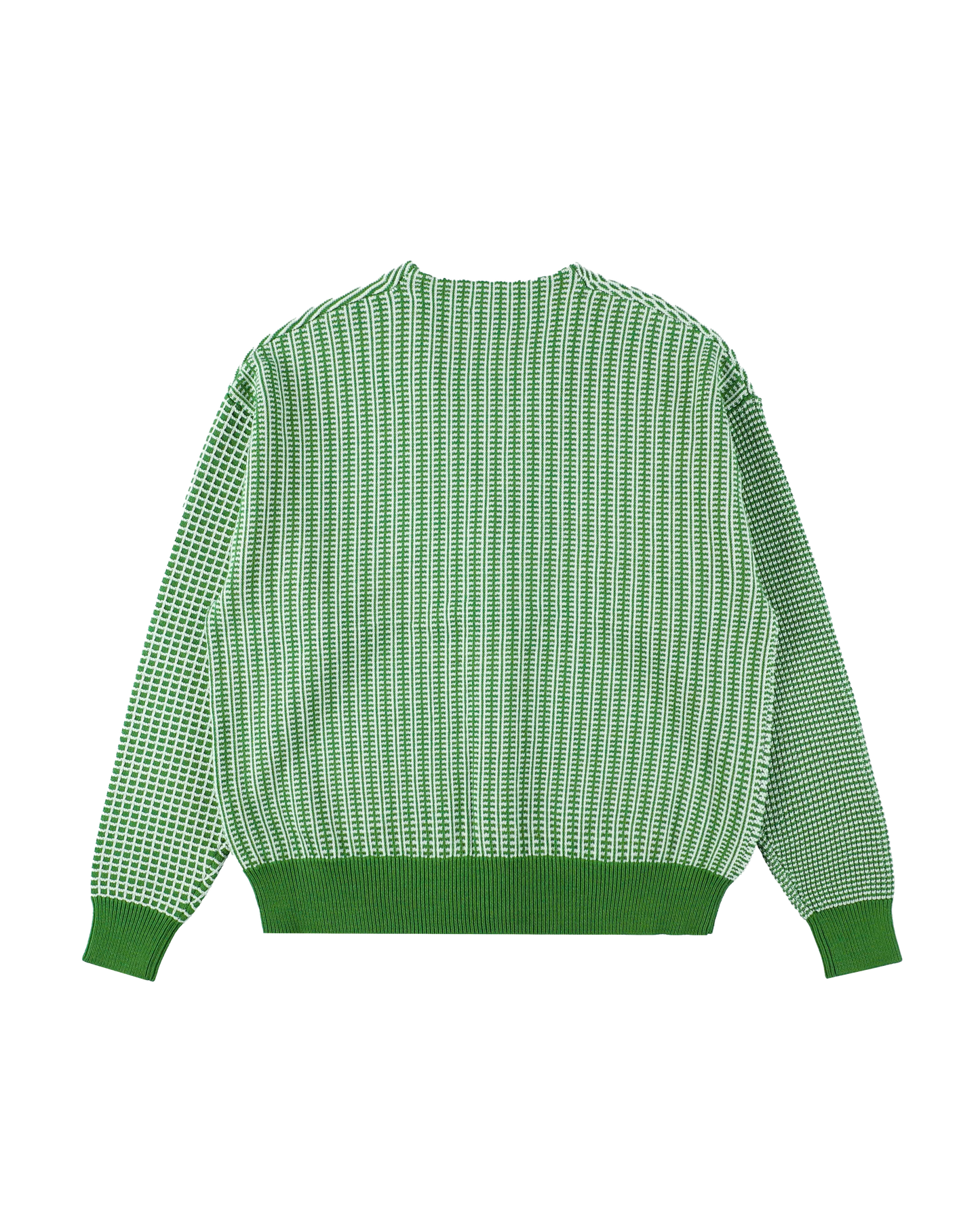 MULTI KNIT CARDIGAN (GREEN)