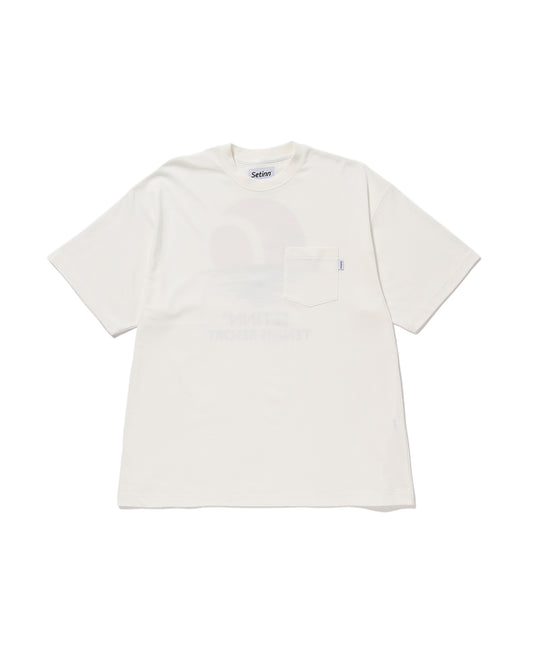 SUNSET TEE(WHITE)
