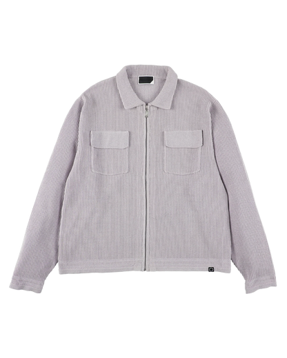 CORDY KNIT JACKET LIGHT (GRAY)
