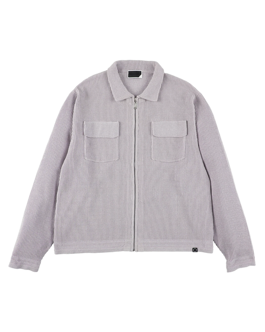 CORDY KNIT JACKET LIGHT (GRAY)