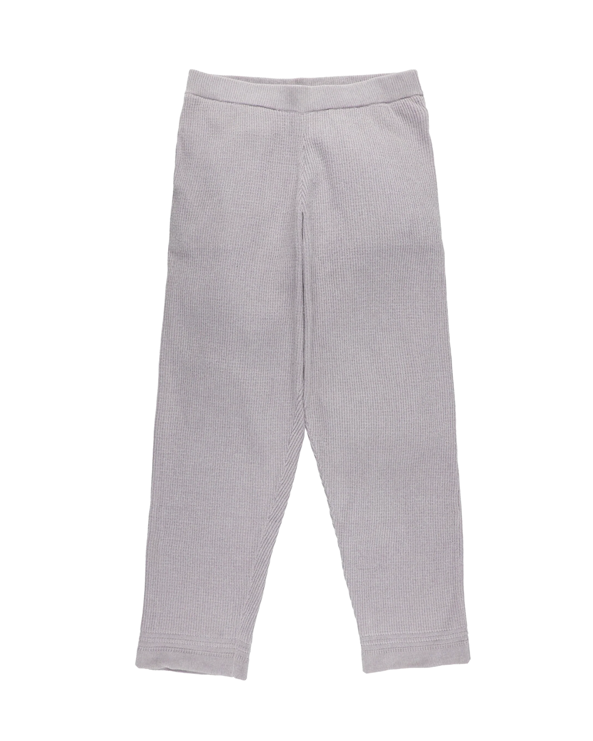 CORDY KNIT PANTS LIGHT (GRAY)