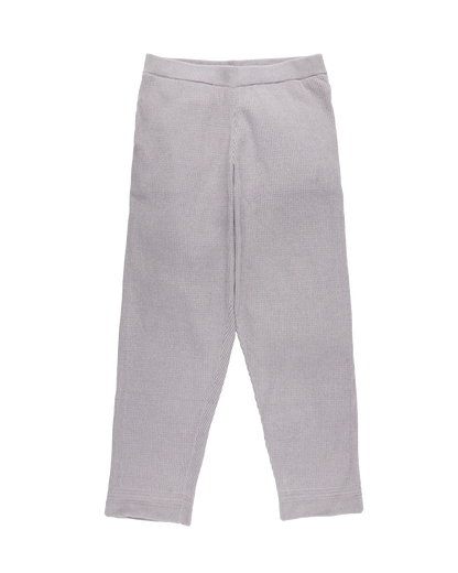 CORDY KNIT PANTS LIGHT (GRAY)