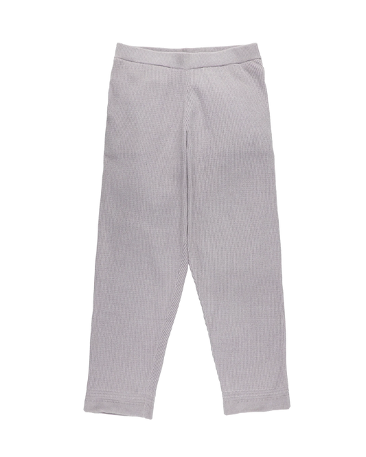 CORDY KNIT PANTS LIGHT (GRAY)