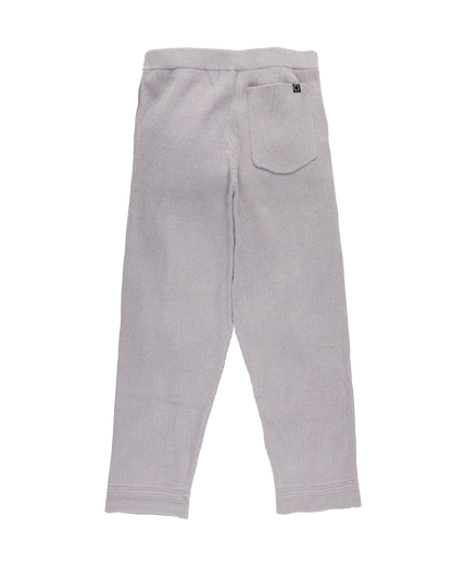CORDY KNIT PANTS LIGHT (GRAY)