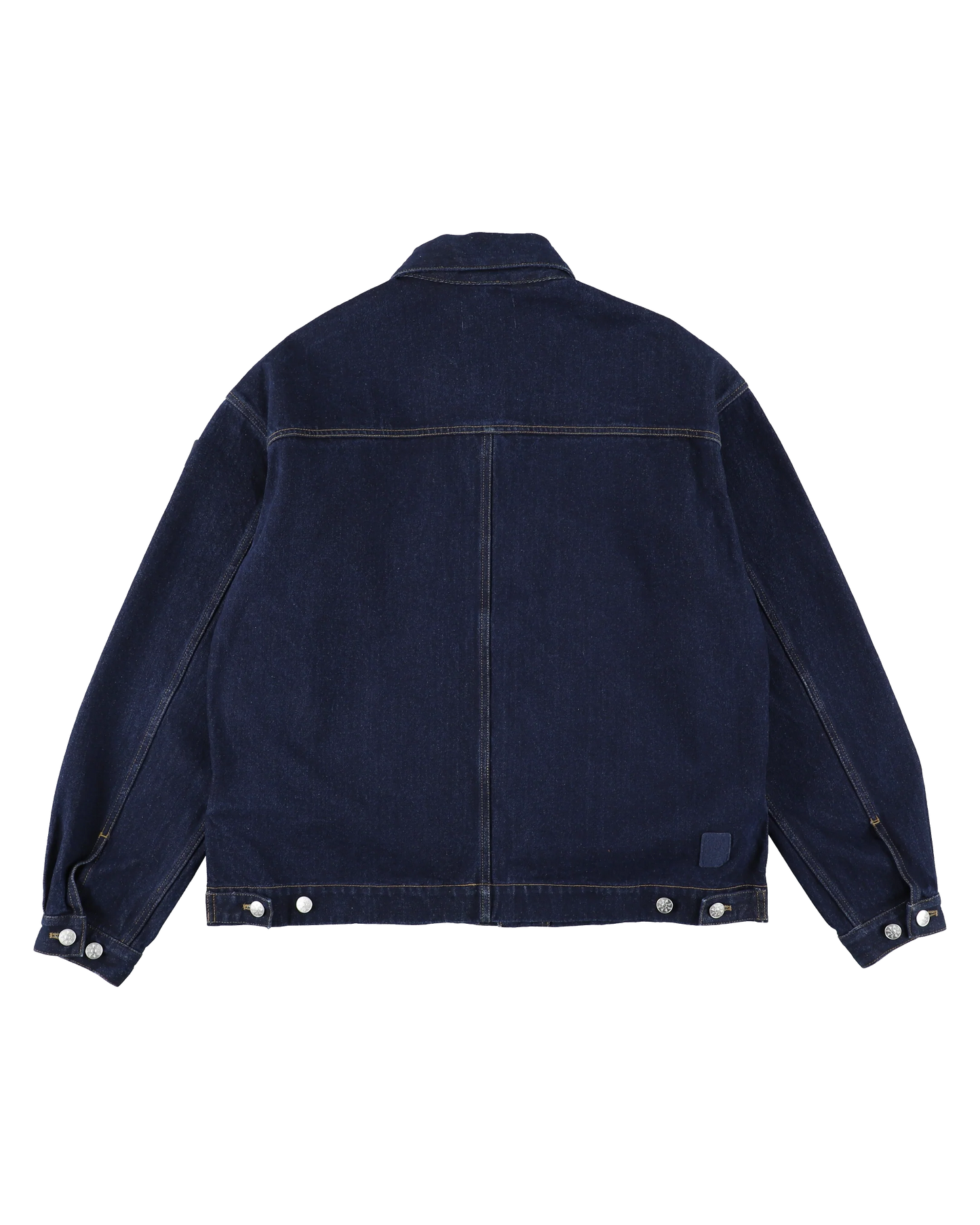 LOOP FRONT DENIM JACKET (NAVY)