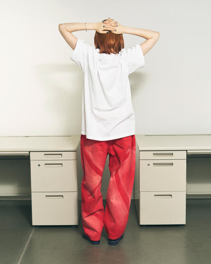 6 POCKET JEANS COLOR LAZER (RED)