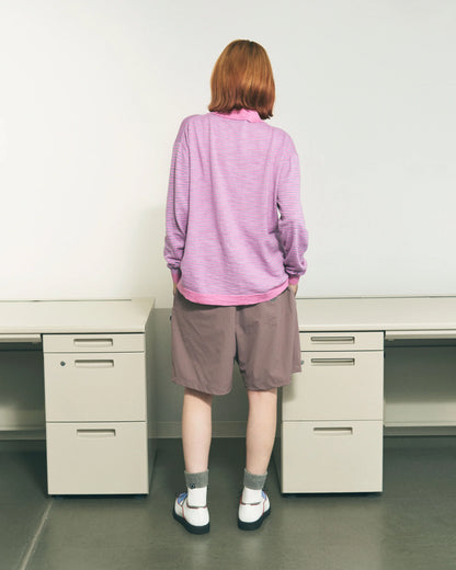 NYLON RIPSTOP SHORTS (BURGUNDY)