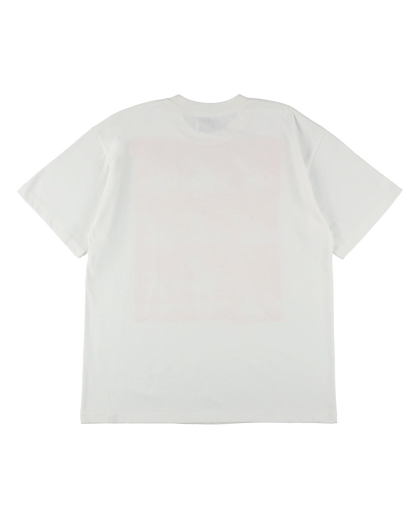 TOUCH T-SHIRT (WHITE x RED)