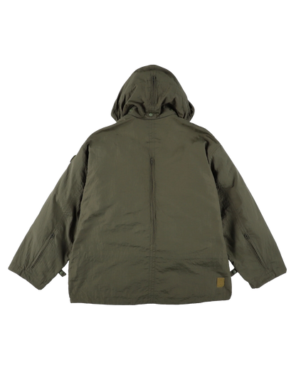 CRUSHED NYLON FULL PACK JACKET (OLIVE DRAB)
