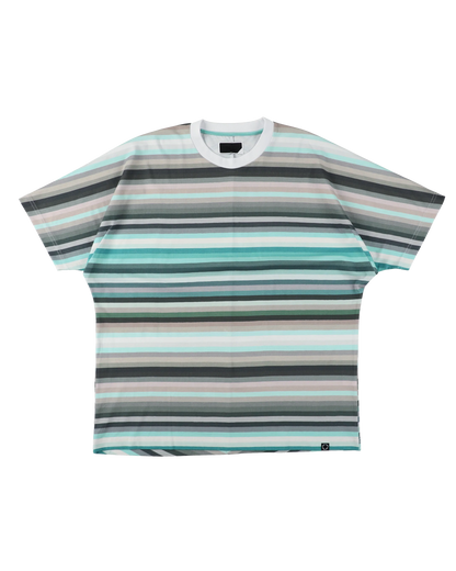 MONO SEAM BORDER T-SHIRT (SAX BORDER)
