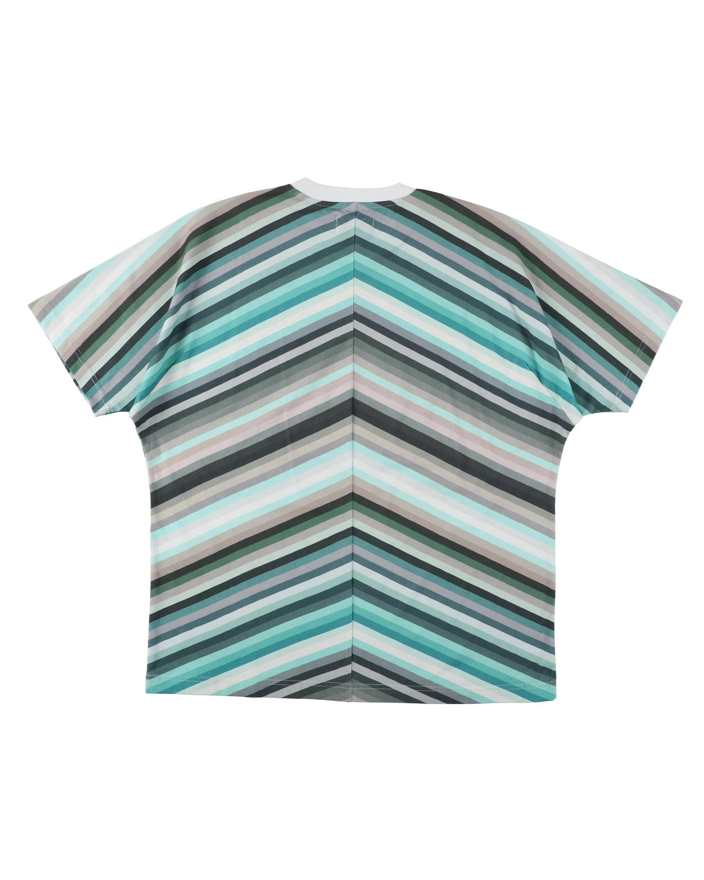 MONO SEAM BORDER T-SHIRT (SAX BORDER)