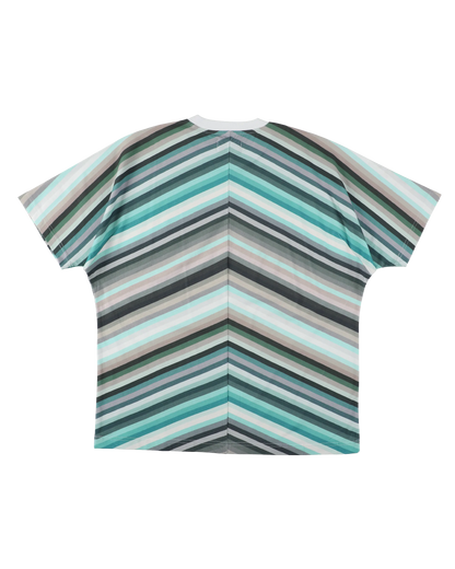 MONO SEAM BORDER T-SHIRT (SAX BORDER)