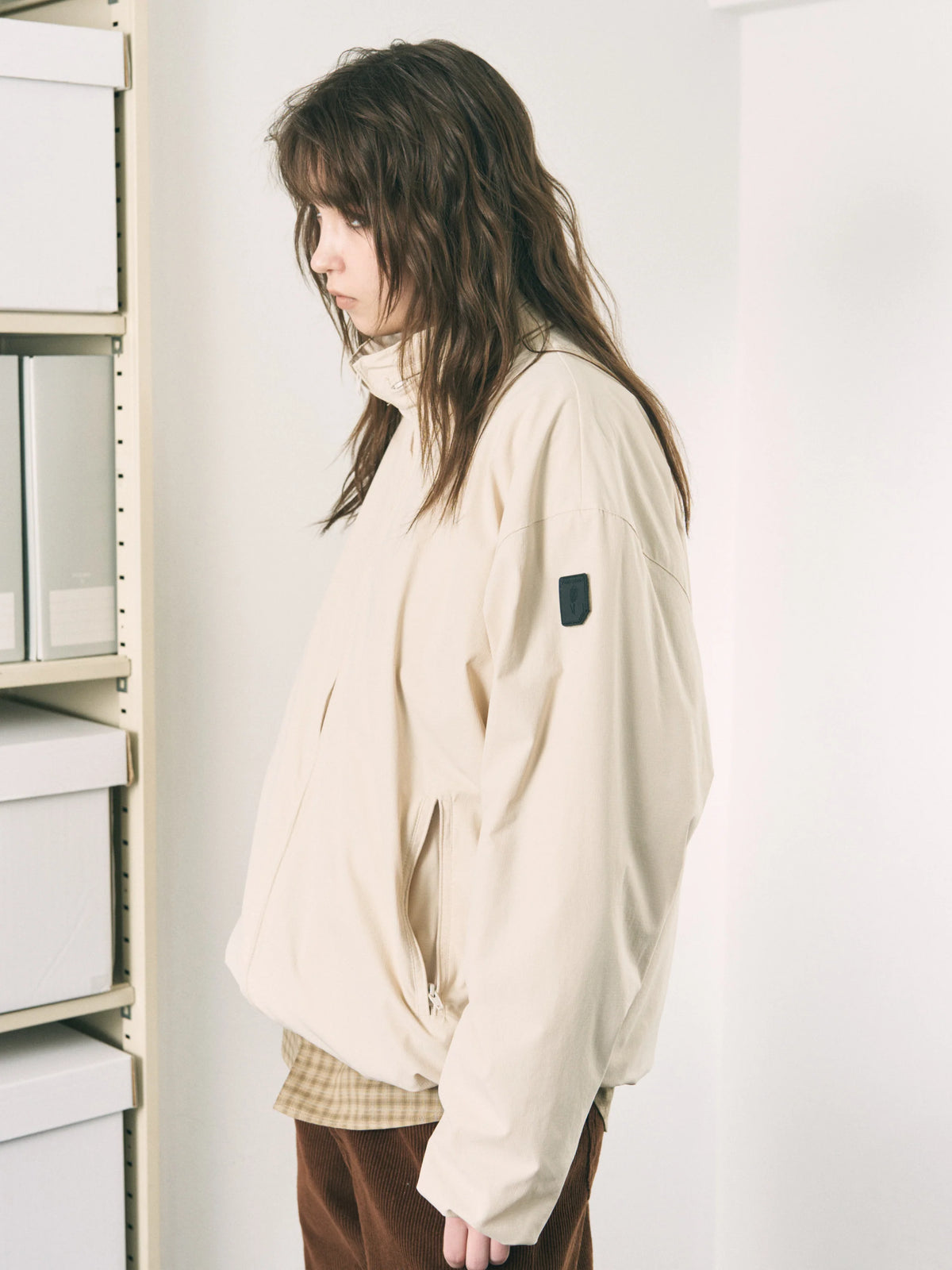 CUSHY FLEECE JACKET (BEIGE)