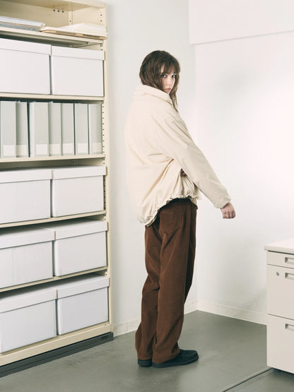 CUSHY FLEECE JACKET (BEIGE)
